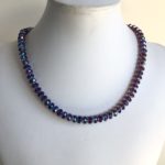 Amethyst Swarovski Crystal Shimmer Necklace