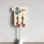 Bamboo Coral Convertible Earrings