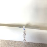 Clear AB Swarovski Crystal Tie Wire Bracelet