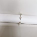 White Swarovski Crystal Pearl Bracelet