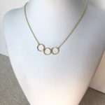 Triple Hoop Necklace